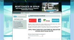 Desktop Screenshot of mortgagesinspain.org